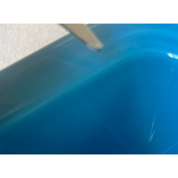 NWT Retired Peacock Blue Fiesta Homer Laughlin HLC Loaf SEE DESCRIPTION - Picture 10 of 10